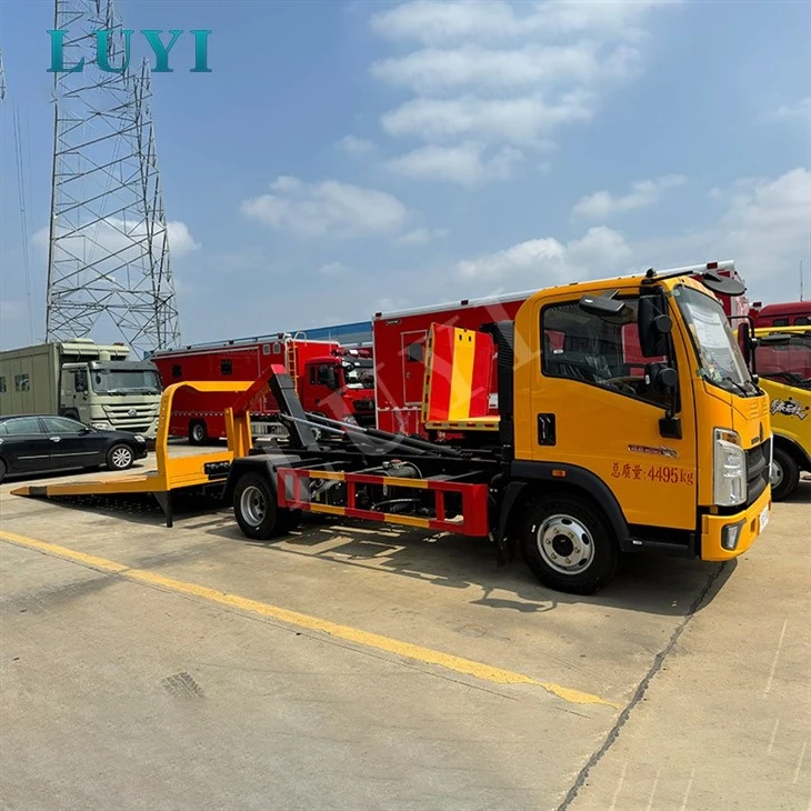 HOWO 7T Rollback Flatbed Road Wrecker Truck best
