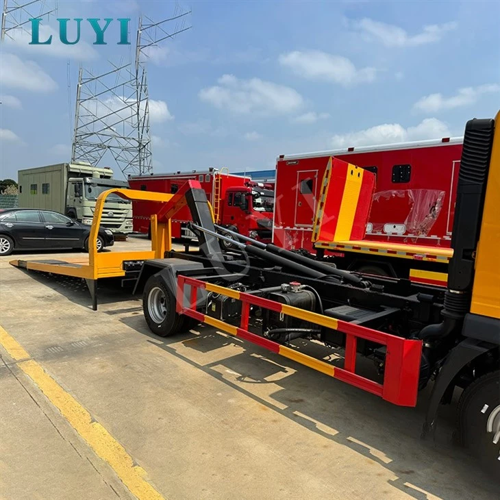 HOWO 7T Rollback Flatbed Road Wrecker Truck high quality